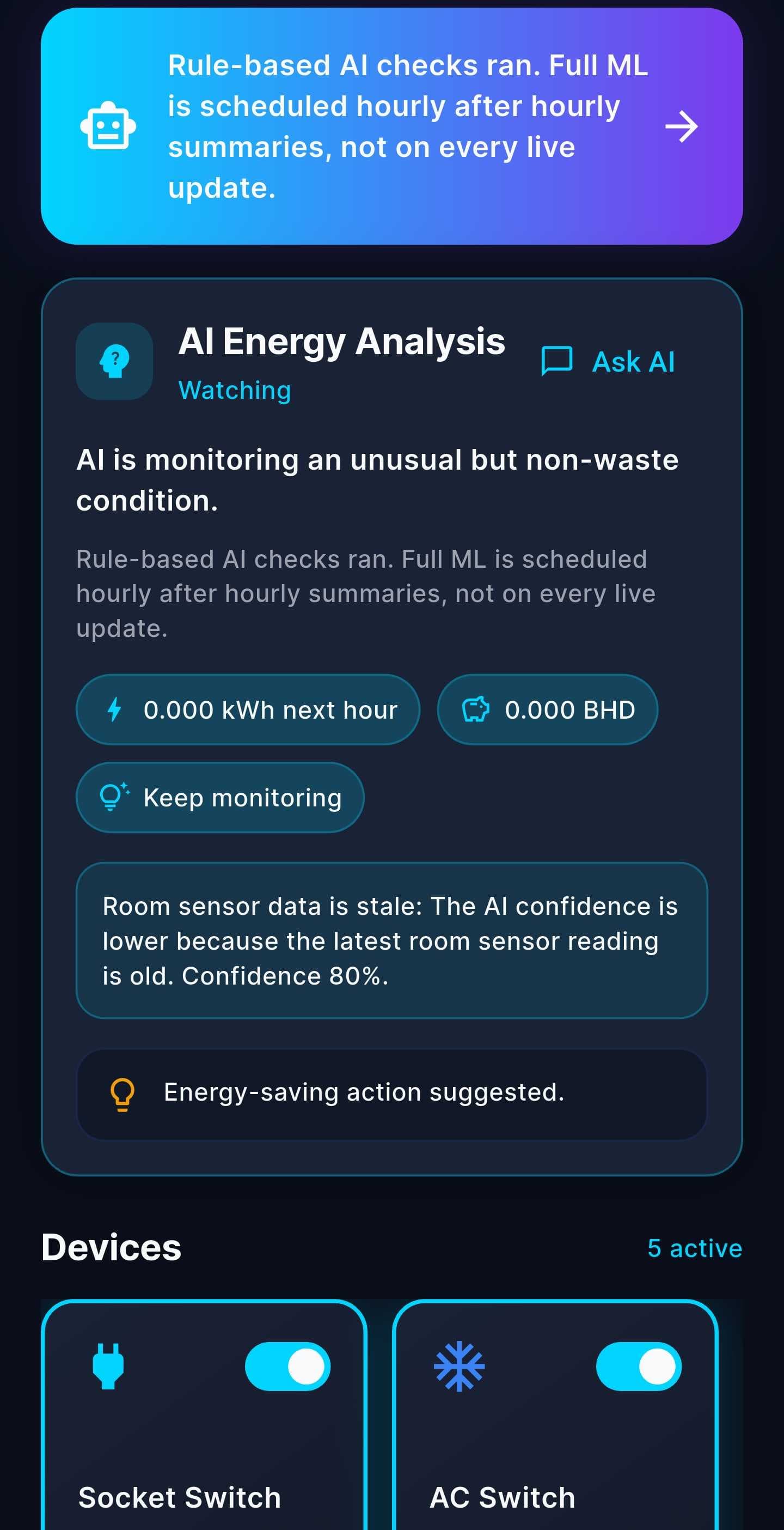KahrabaIQ mobile app prototype screen 3